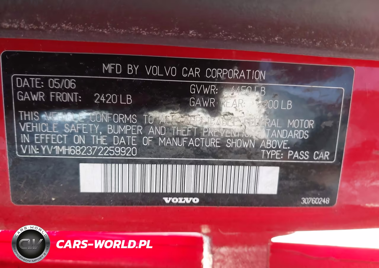 2007 Volvo S40 T5 VIN:YV1MH682372259920 - 9