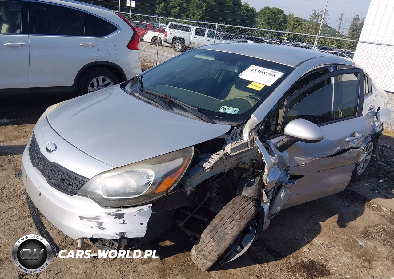2017 Kia Rio Lx VIN:KNADM4A34H6012535 - 2