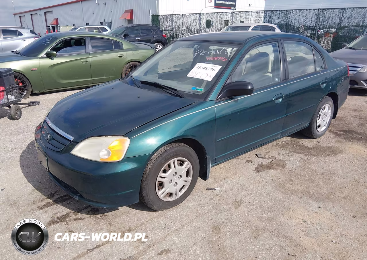 2002 Honda Civic Lx VIN:1HGES16532L016575 - 2