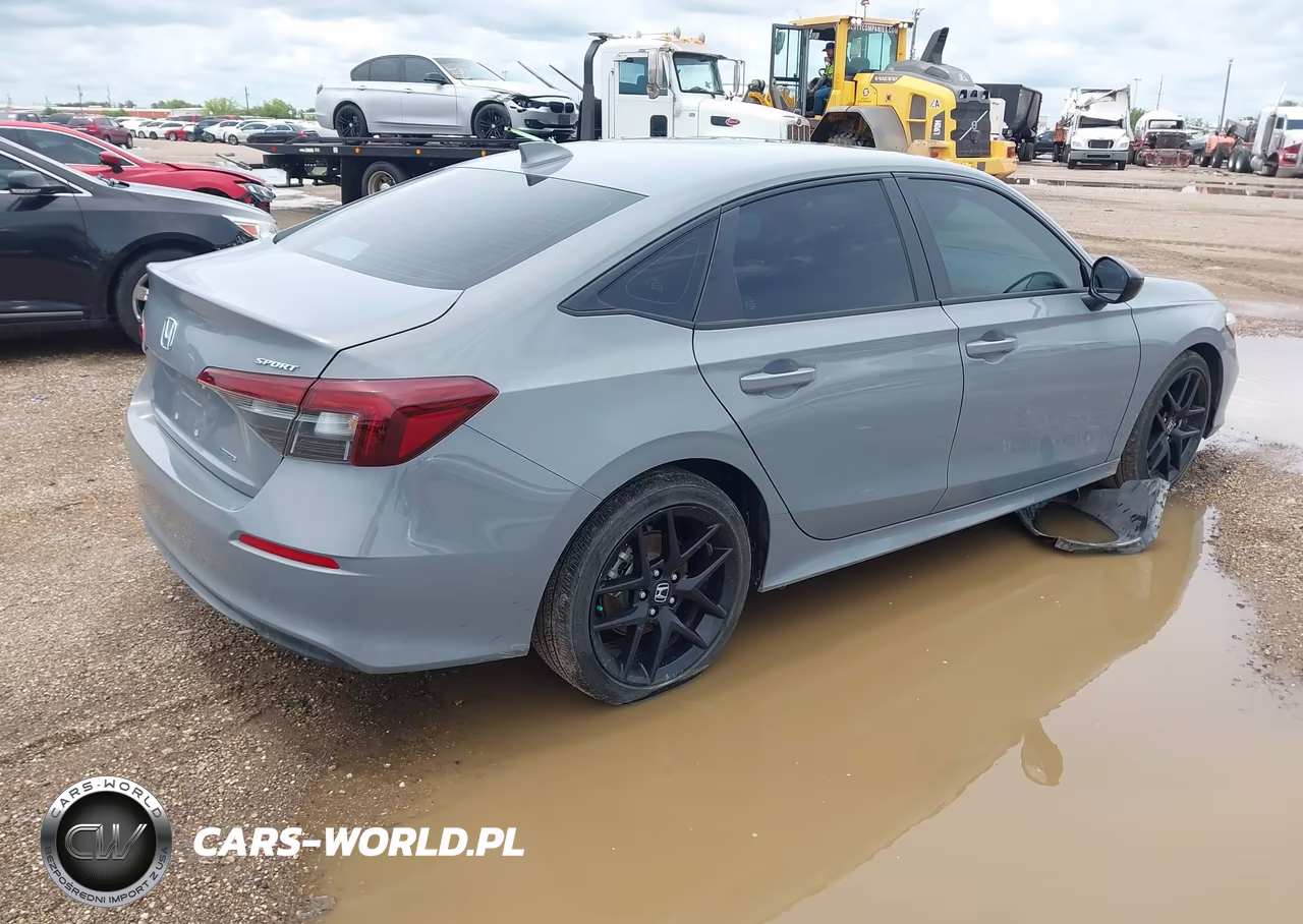 2025 Honda Civic Hybrid Sport-Sport Touring VIN:2HGFE4F85SH332841 - 4