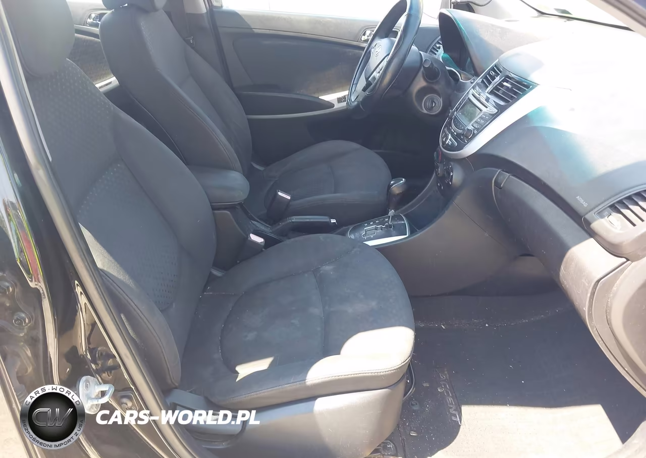 2013 Hyundai Accent Se VIN:KMHCU5AE6DU070587 - 5