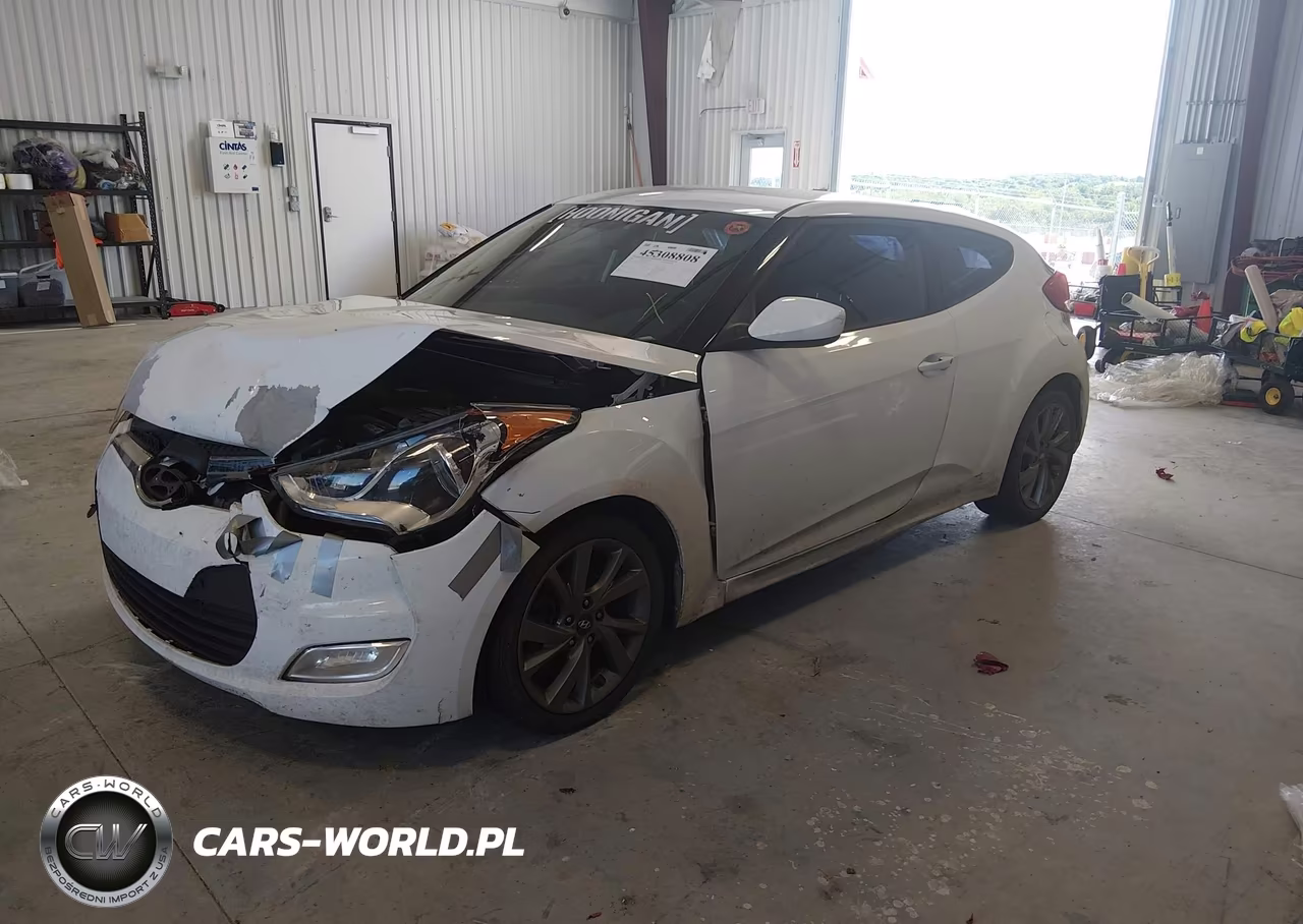 2017 Hyundai Veloster VIN:KMHTC6AD8HU310647 - 2