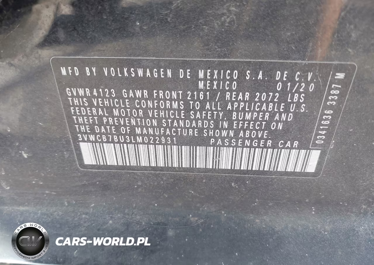 2020 Volkswagen Jetta 1.4T R-Line-1.4T S-1.4T Se VIN:3VWCB7BU3LM022931 - 9