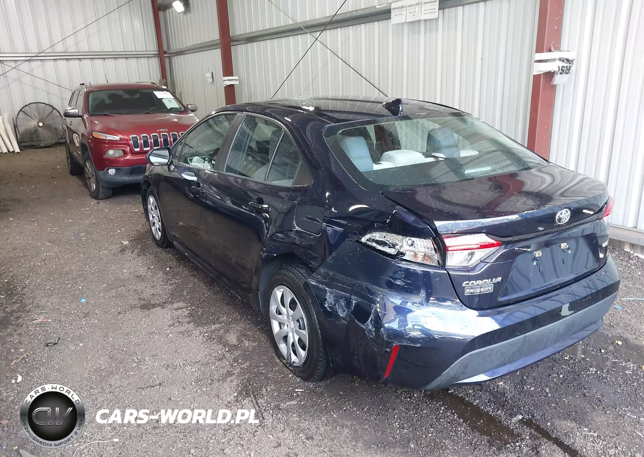 2021 Toyota Corolla Le VIN:5YFEPMAEXMP269038 - 3