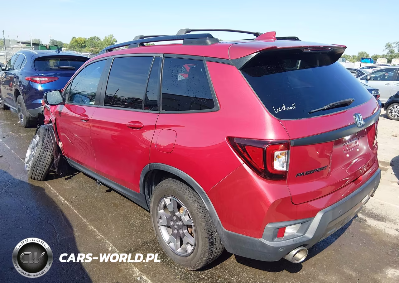 2022 Honda Passport Awd Trailsport VIN:5FNYF8H60NB006799 - 2