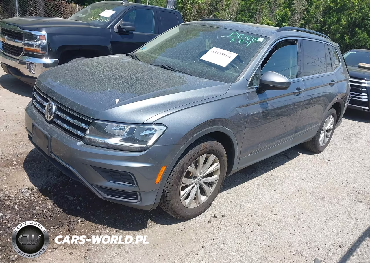 2019 Volkswagen Tiguan 2.0T Se-2.0T Sel-2.0T Sel R-Line-2.0T Sel R-Line Black VIN:3VV2B7AX9KM068337 - 2