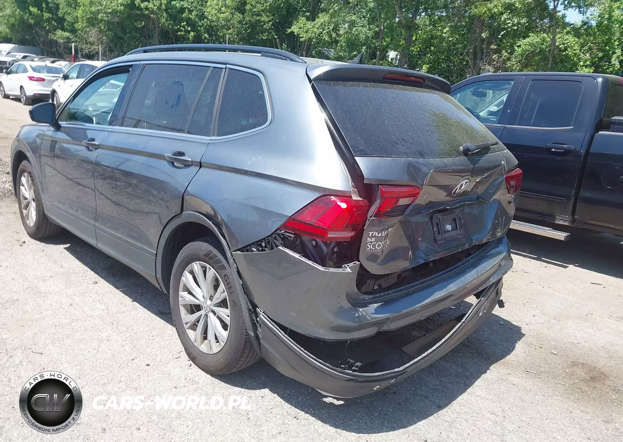 2019 Volkswagen Tiguan 2.0T Se-2.0T Sel-2.0T Sel R-Line-2.0T Sel R-Line Black VIN:3VV2B7AX9KM068337 - 3