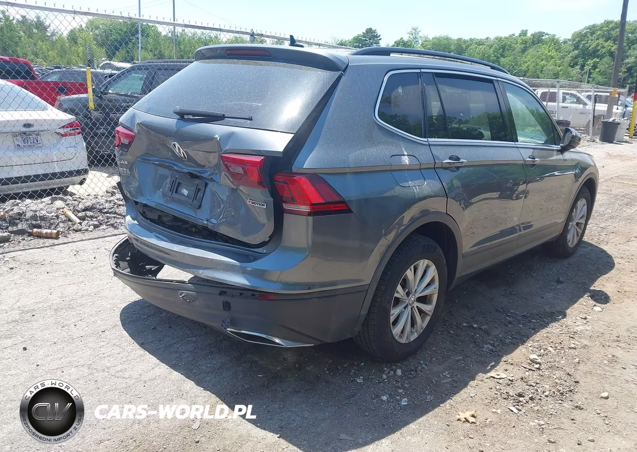 2019 Volkswagen Tiguan 2.0T Se-2.0T Sel-2.0T Sel R-Line-2.0T Sel R-Line Black VIN:3VV2B7AX9KM068337 - 4