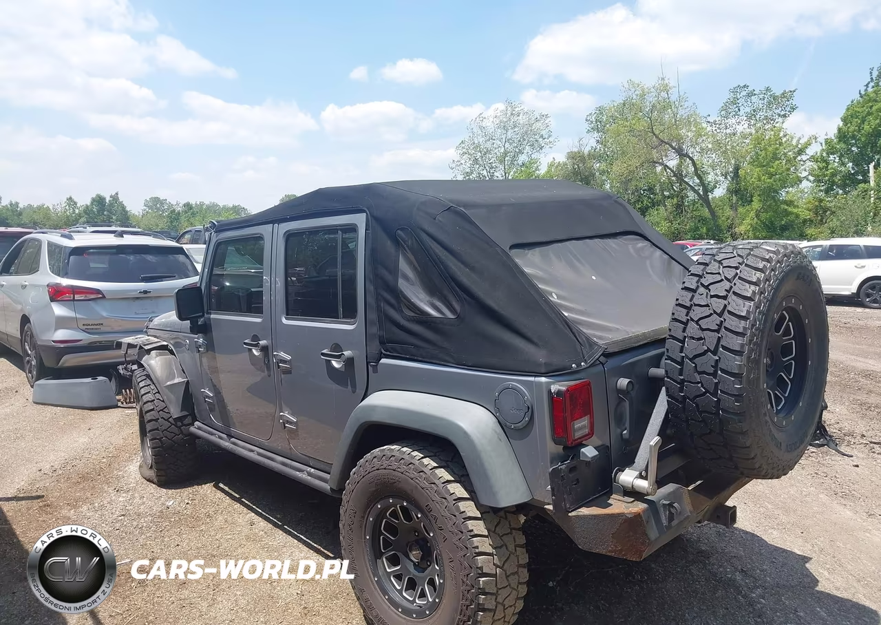 2016 Jeep Wrangler Unlimited Black Bear VIN:1C4BJWDGXGL138217 - 3
