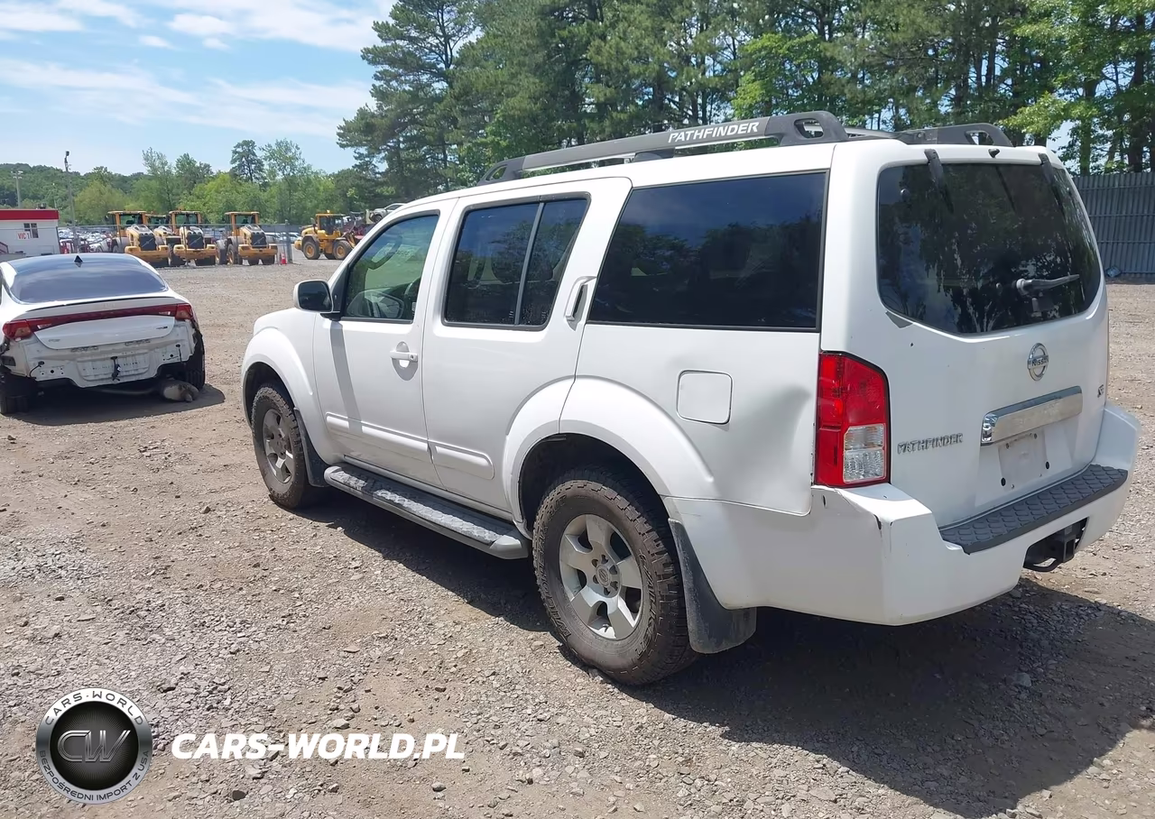 2007 Nissan Pathfinder Se VIN:5N1AR18W67C631381 - 3