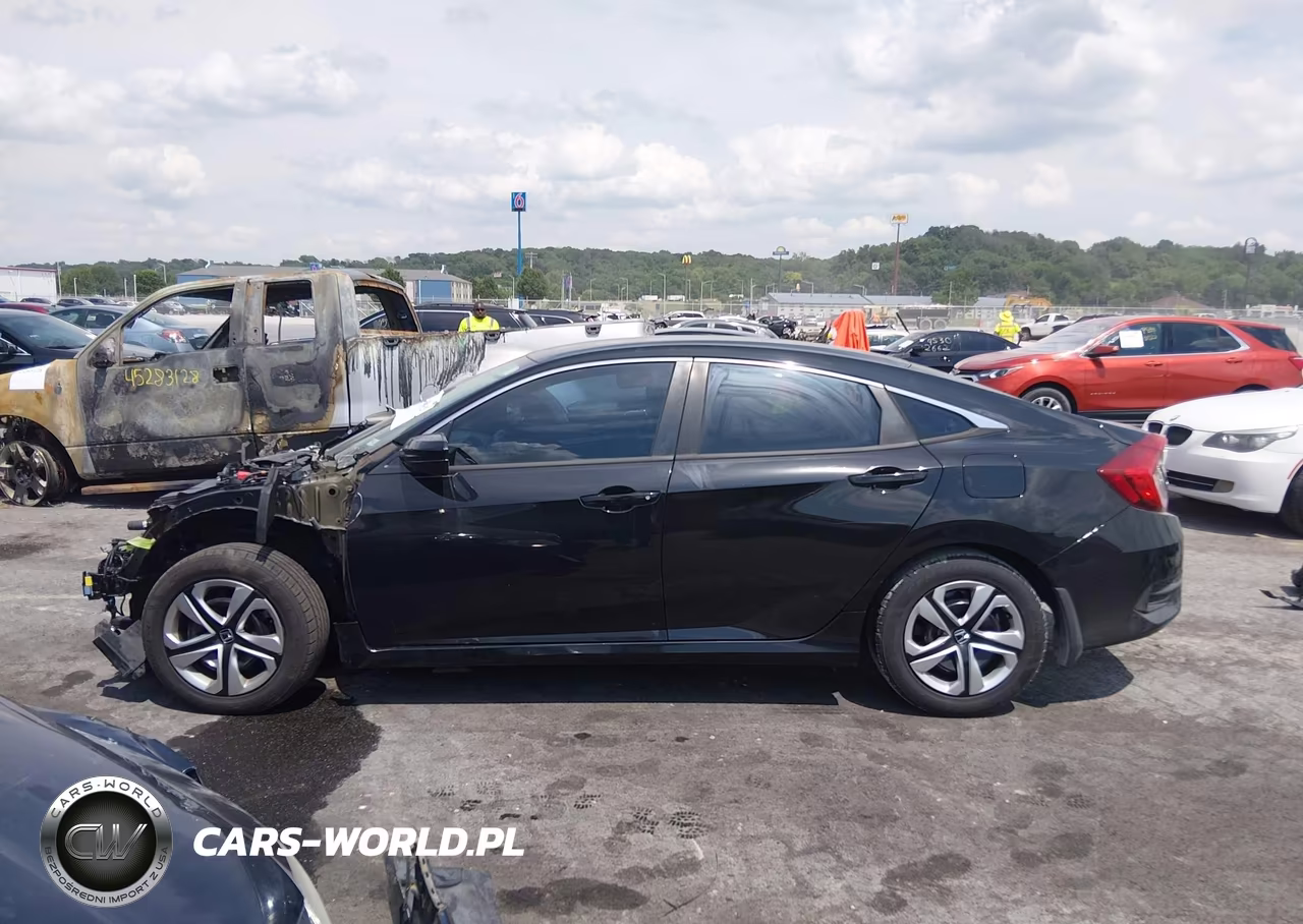 2017 Honda Civic Lx VIN:19XFC2F50HE033275 - 15
