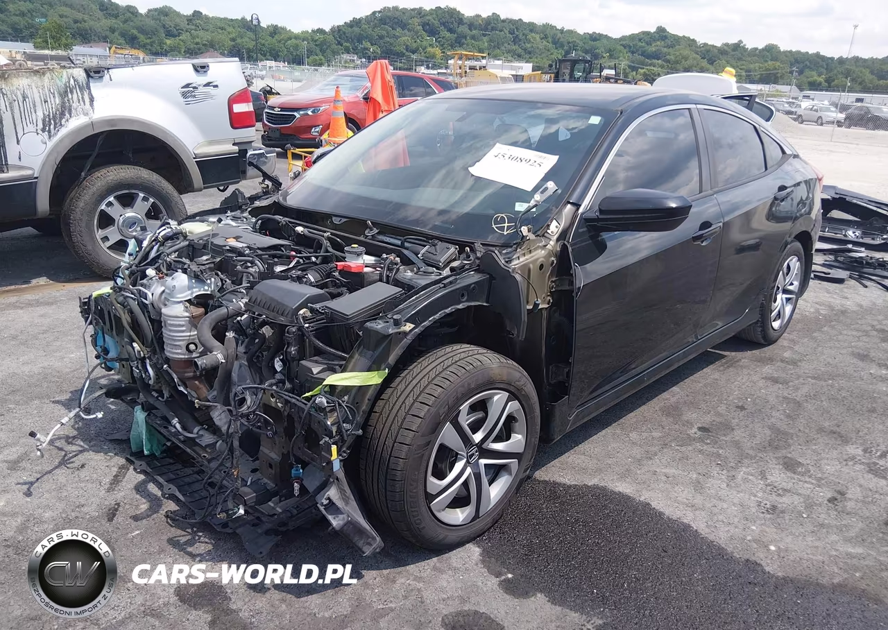 2017 Honda Civic Lx VIN:19XFC2F50HE033275 - 2
