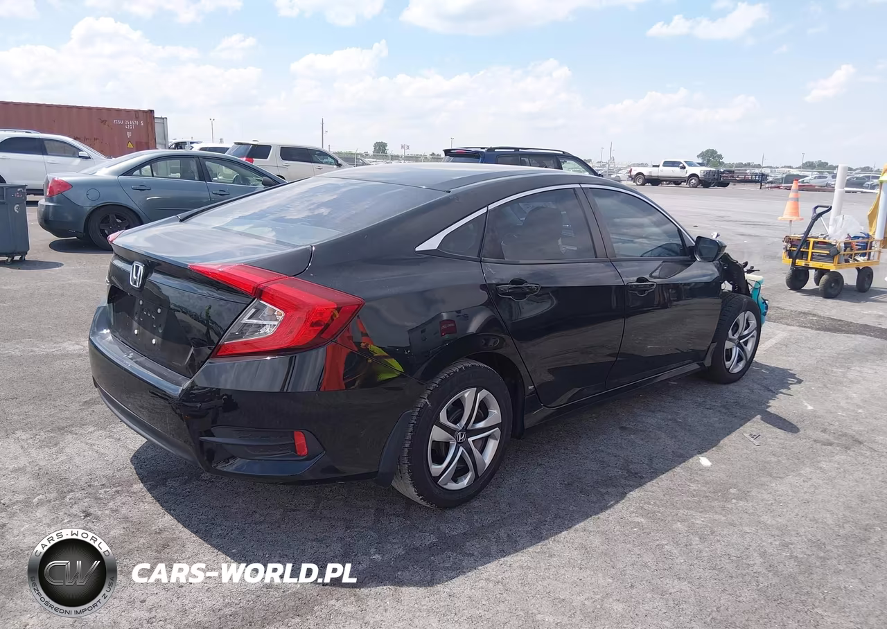 2017 Honda Civic Lx VIN:19XFC2F50HE033275 - 4
