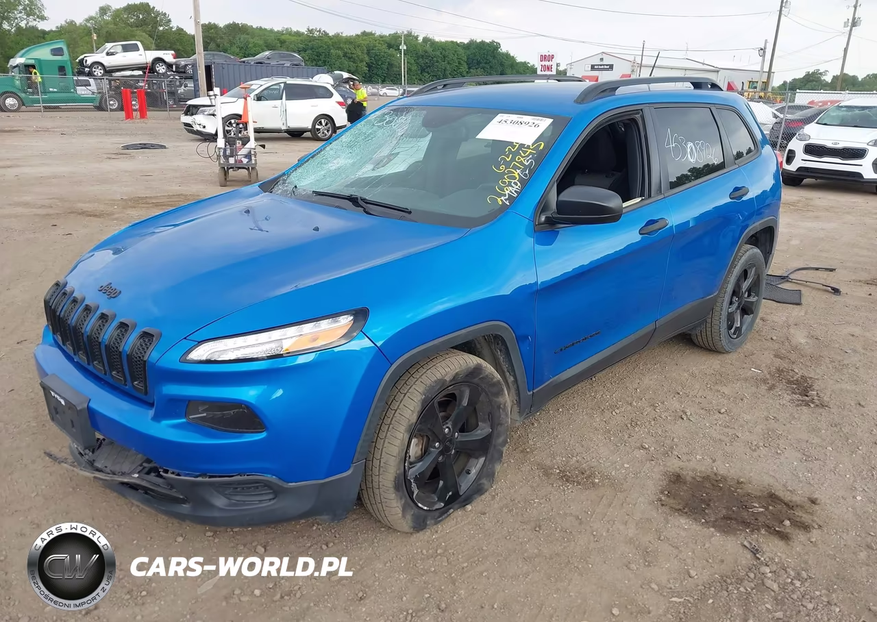 2017 Jeep Cherokee Altitude Fwd VIN:1C4PJLAB2HW644623 - 2