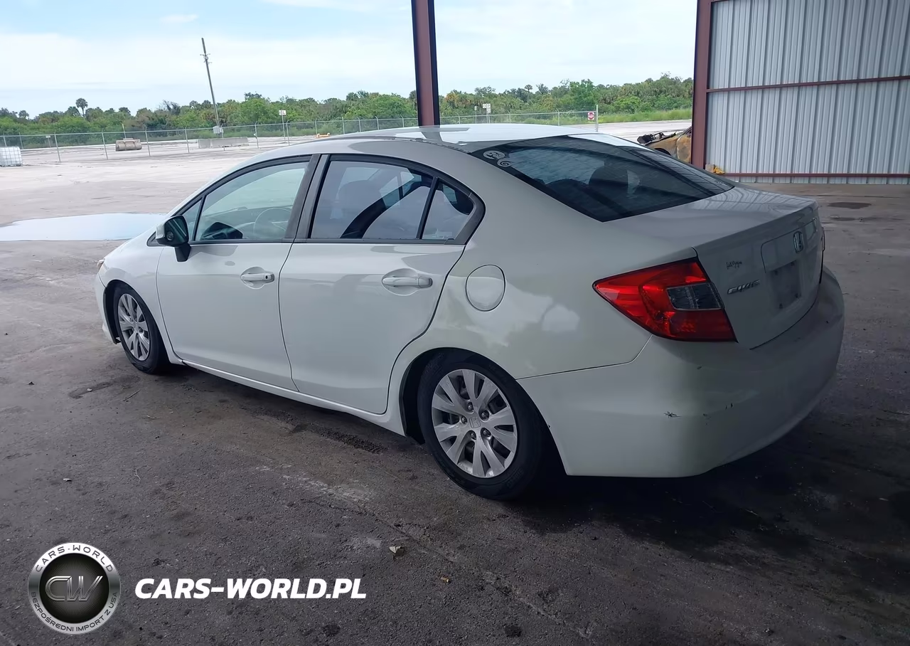 2012 Honda Civic Lx VIN:19XFB2F55CE025488 - 3