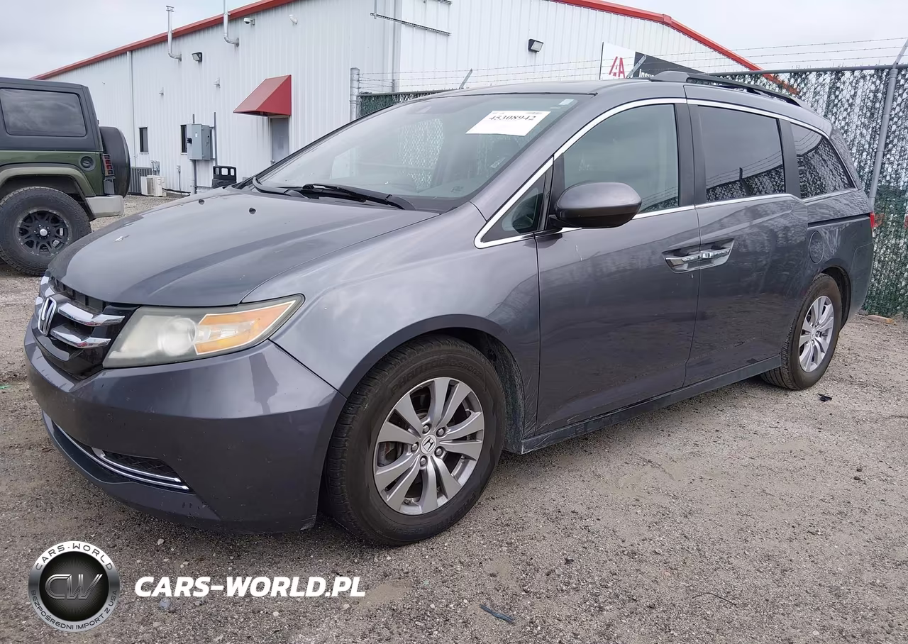 2016 Honda Odyssey Ex-L VIN:5FNRL5H69GB063890 - 2