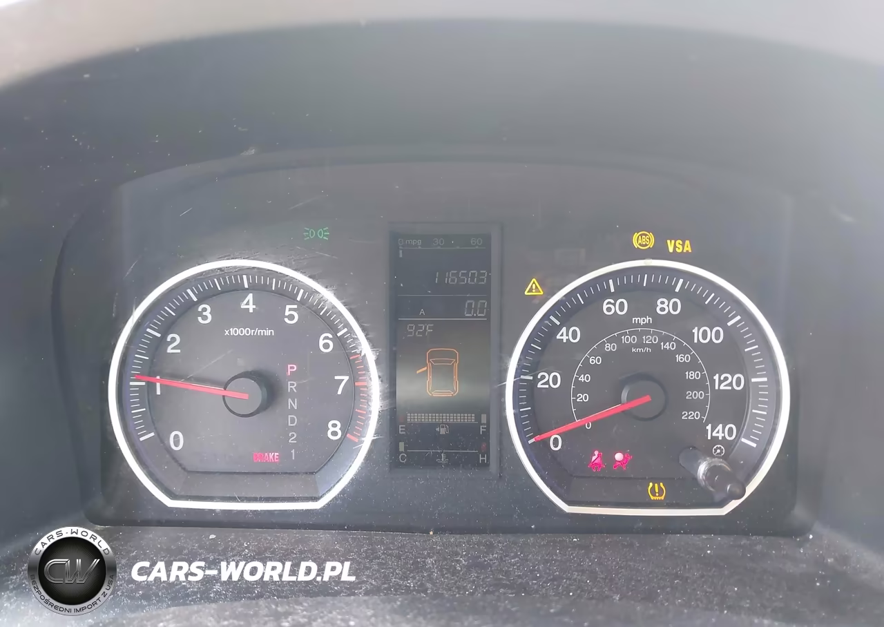 2007 Honda Cr-V Ex-L VIN:JHLRE38767C027100 - 7