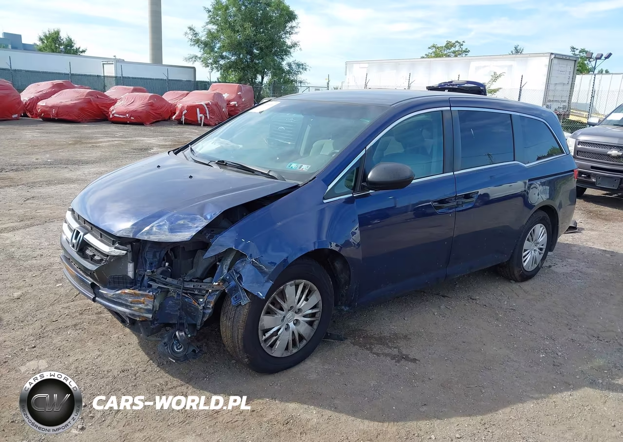 2015 Honda Odyssey Lx VIN:5FNRL5H26FB099581 - 2