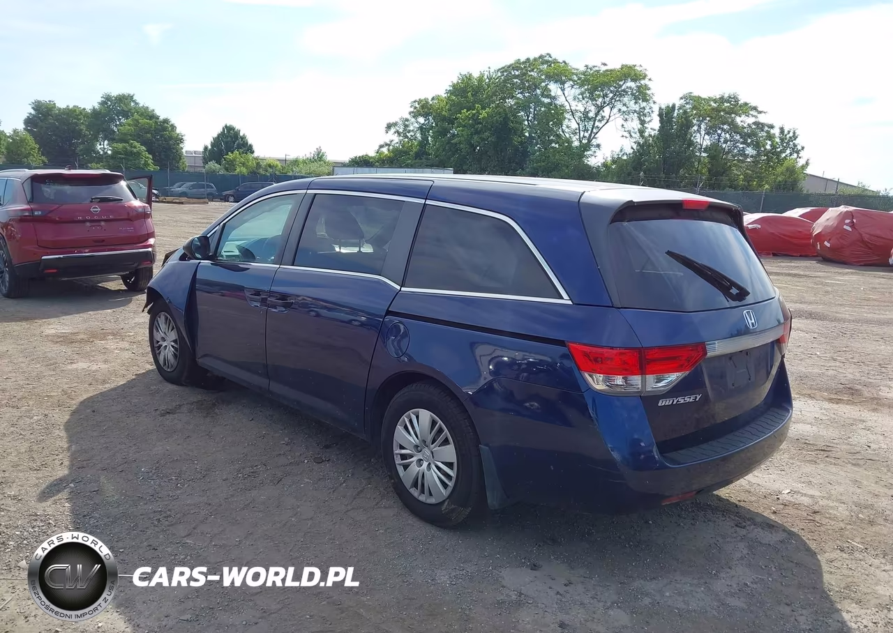 2015 Honda Odyssey Lx VIN:5FNRL5H26FB099581 - 3