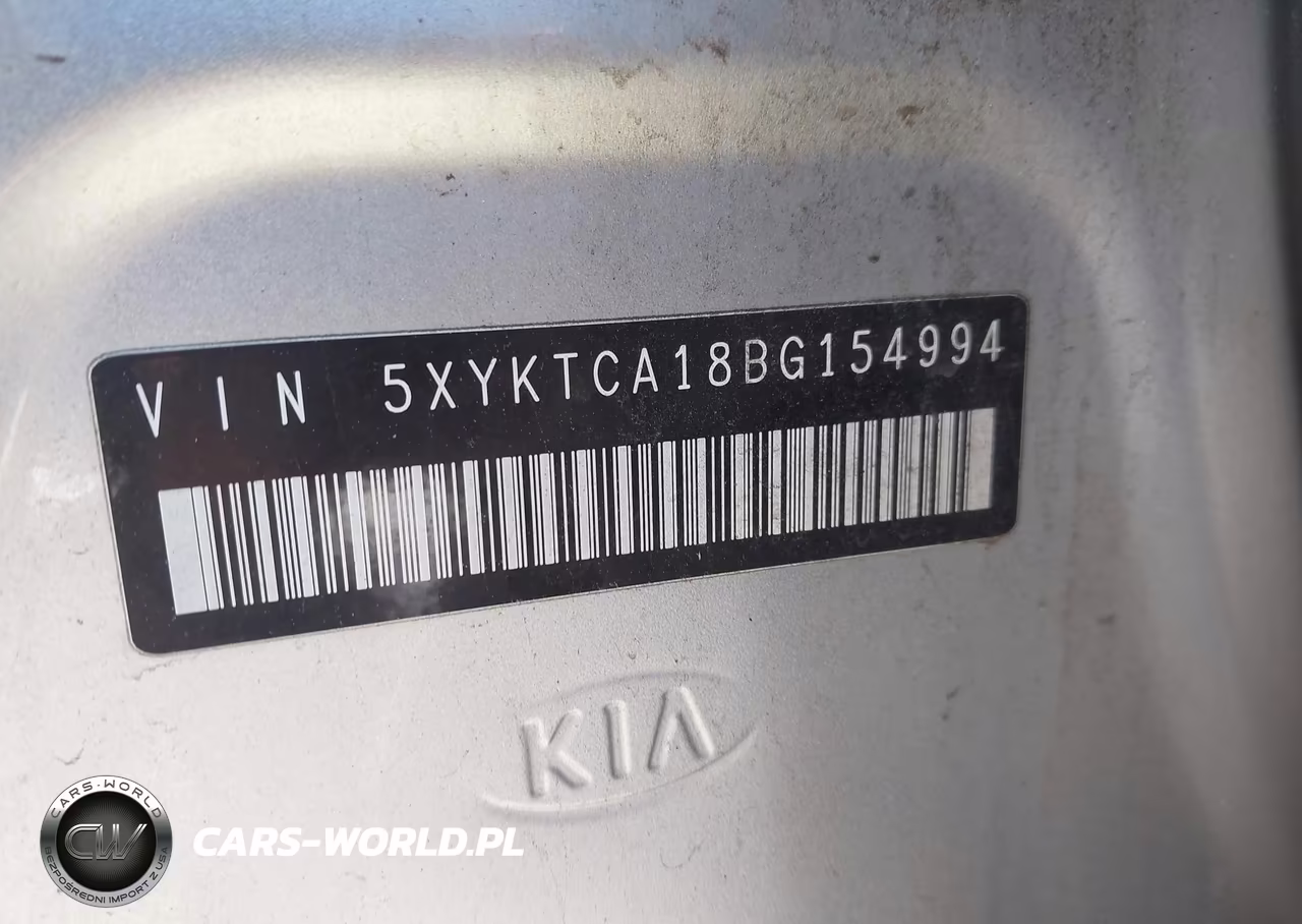 2011 Kia Sorento Lx VIN:5XYKTCA18BG154994 - 9