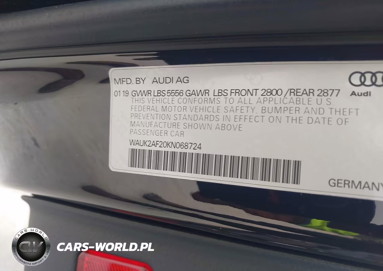 2019 Audi A6 55 Premium VIN:WAUK2AF20KN068724 - 9