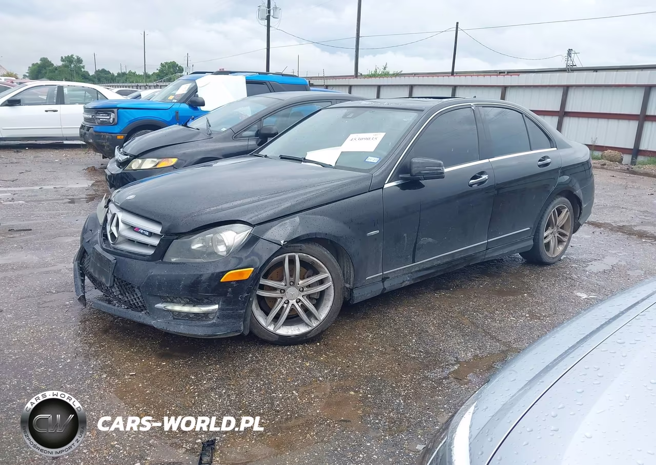 2012 Mercedes-Benz C 250 Sport VIN:WDDGF4HB9CA616794 - 2
