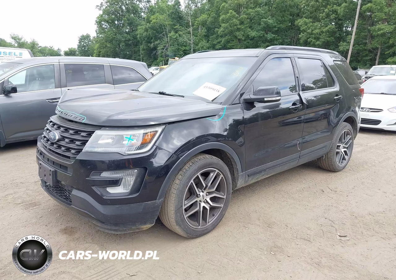 2017 Ford Explorer Sport VIN:1FM5K8GT7HGA55641 - 2