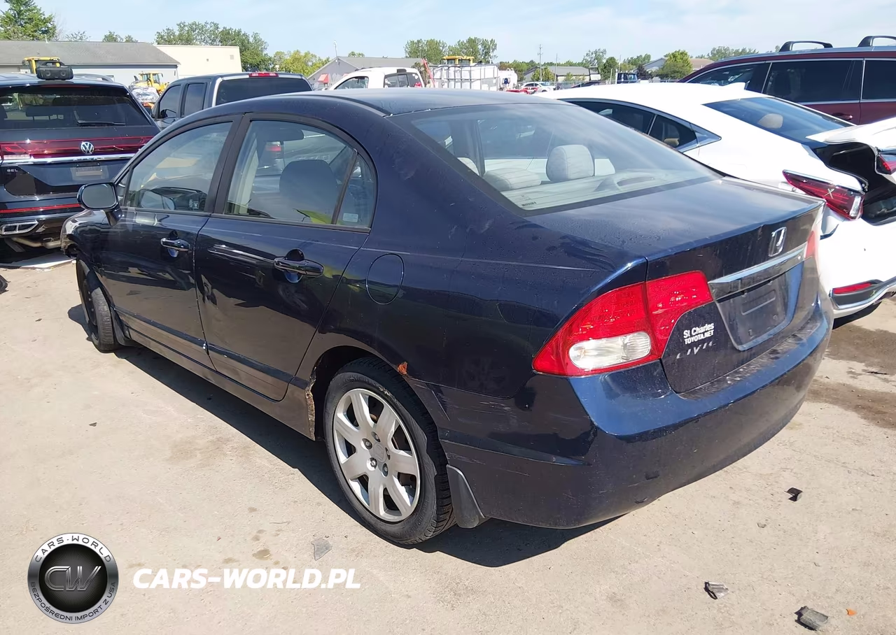 2009 Honda Civic Lx VIN:19XFA16549E011409 - 3