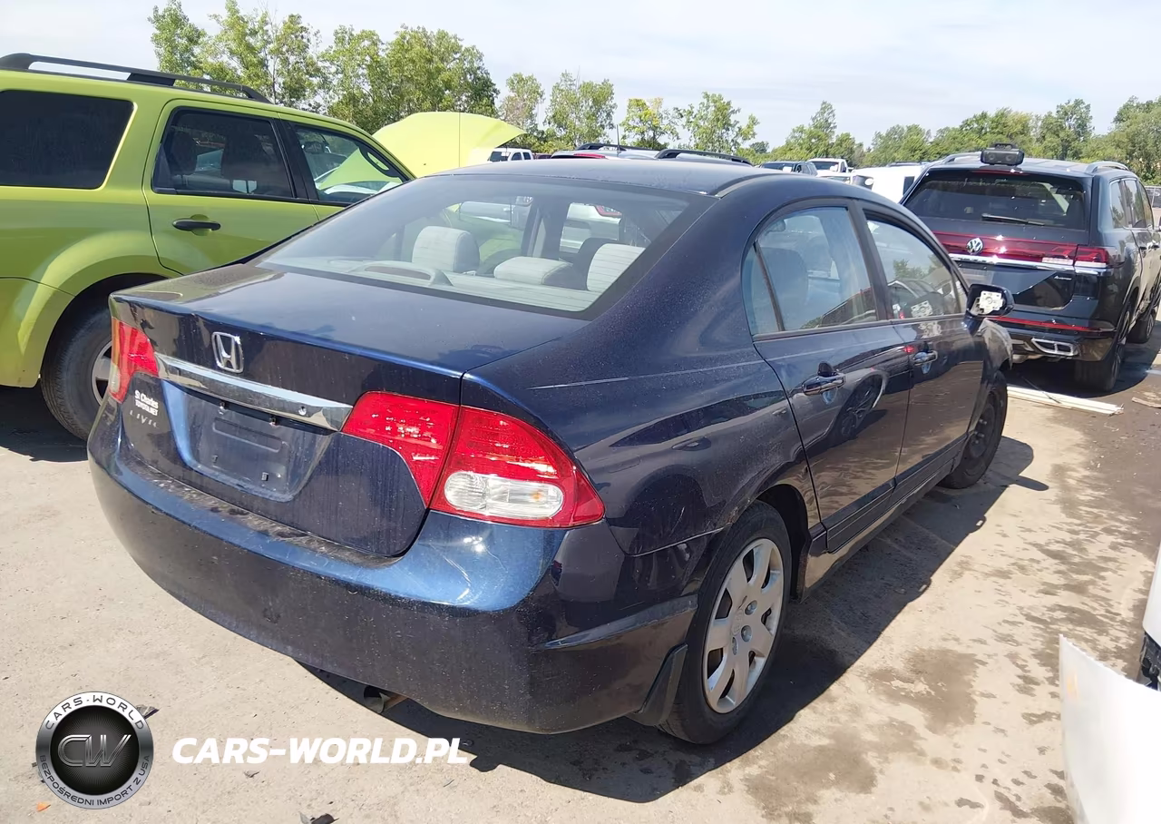 2009 Honda Civic Lx VIN:19XFA16549E011409 - 4