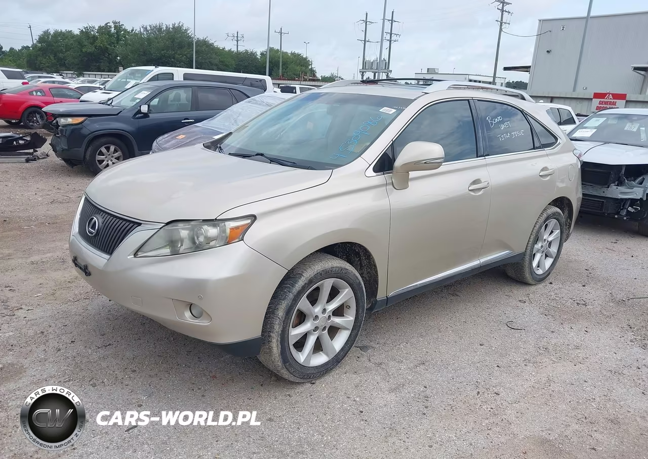 2012 Lexus Rx 350 VIN:2T2BK1BA9CC126300 - 2