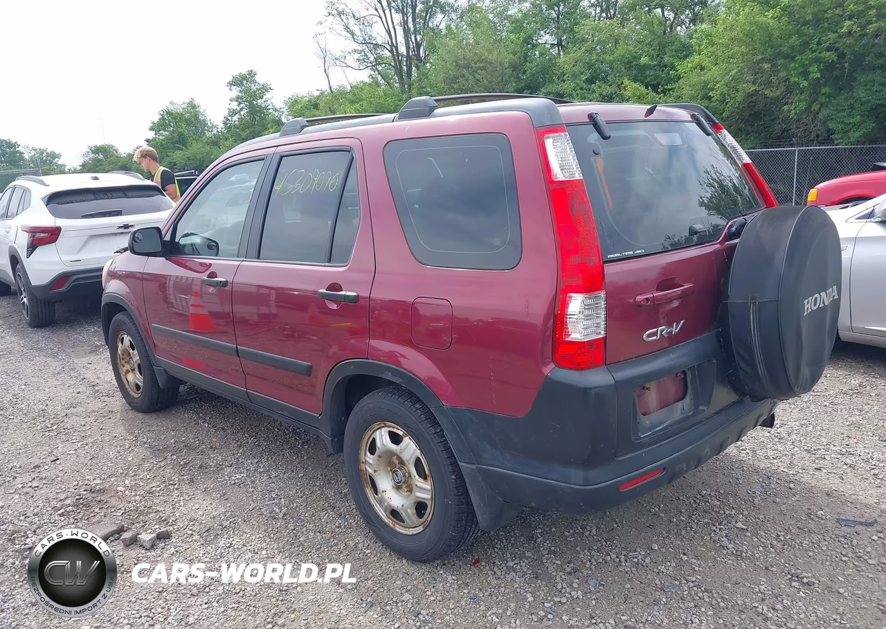 2006 Honda Cr-V Lx VIN:SHSRD78596U439592 - 3