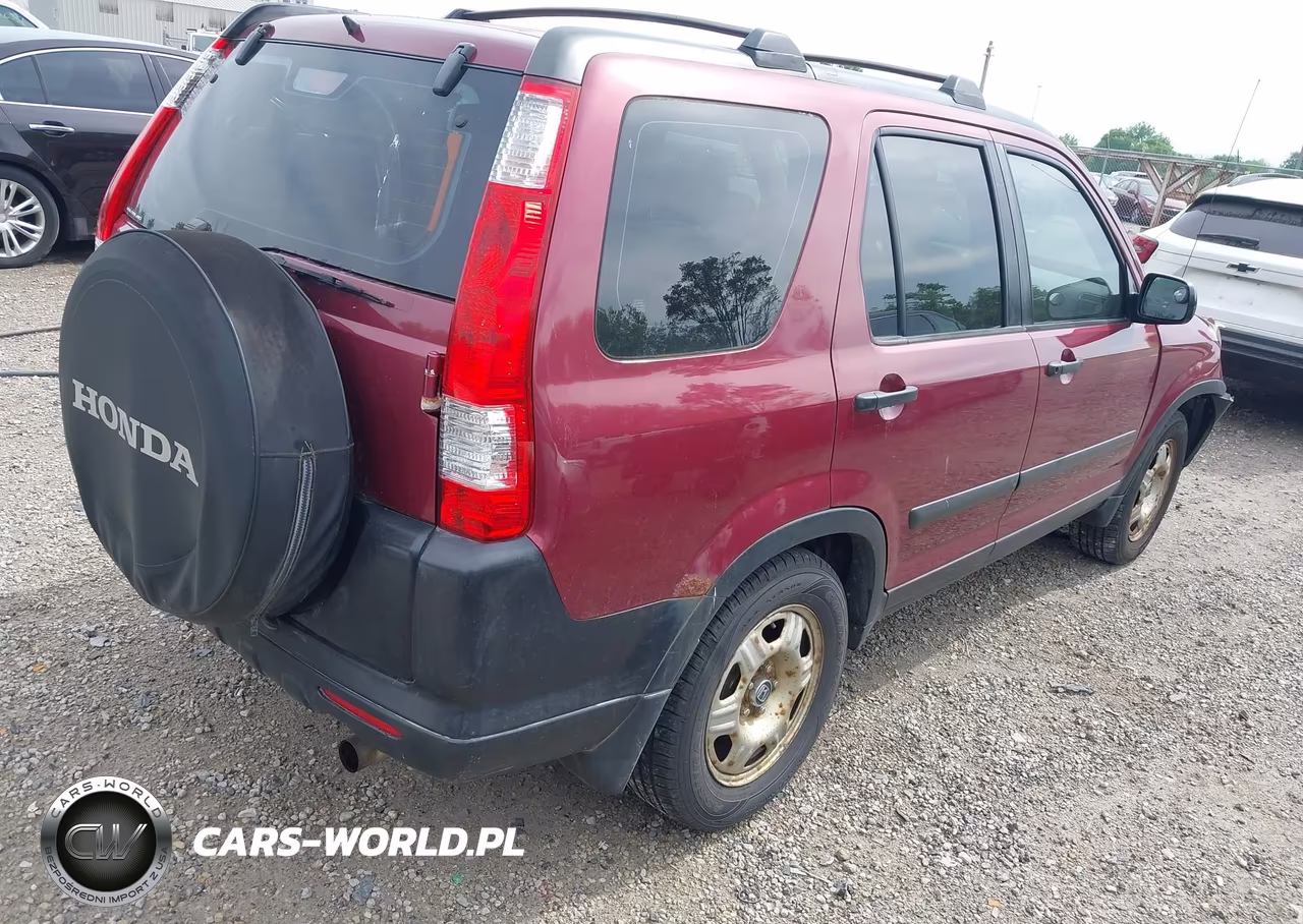 2006 Honda Cr-V Lx VIN:SHSRD78596U439592 - 4