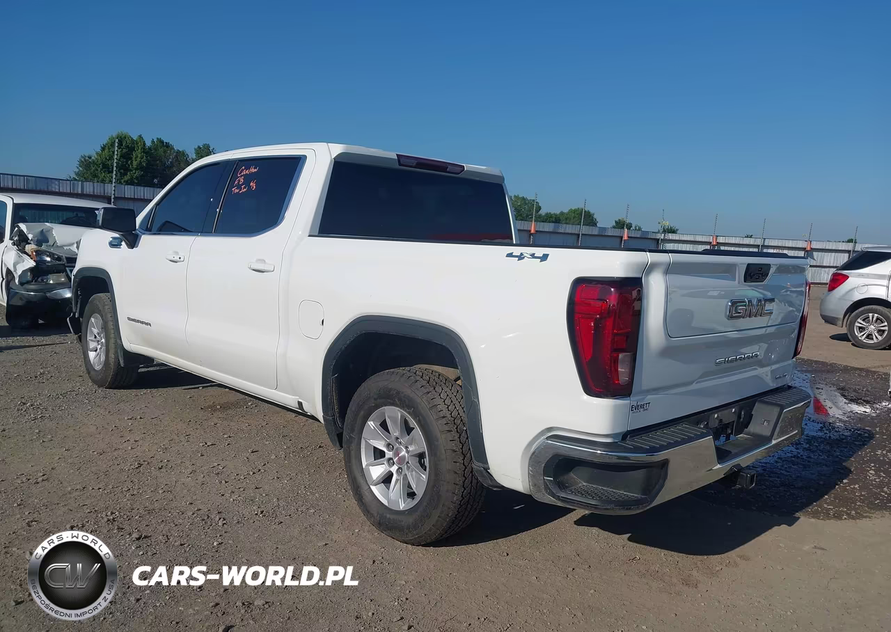 2024 GMC Sierra 1500 4Wd Short Box Sle VIN:3GTUUBE83RG428900 - 3