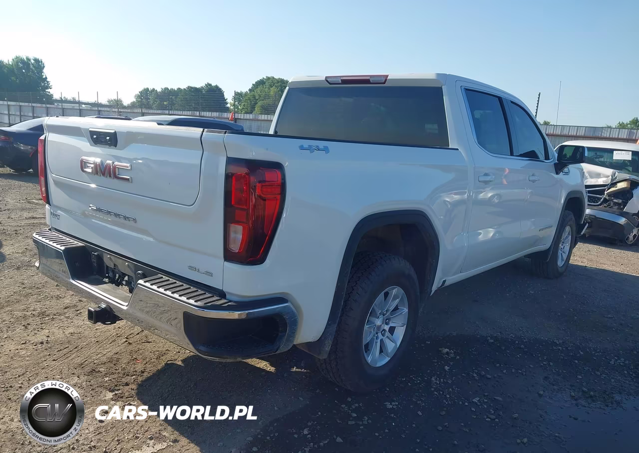 2024 GMC Sierra 1500 4Wd Short Box Sle VIN:3GTUUBE83RG428900 - 4