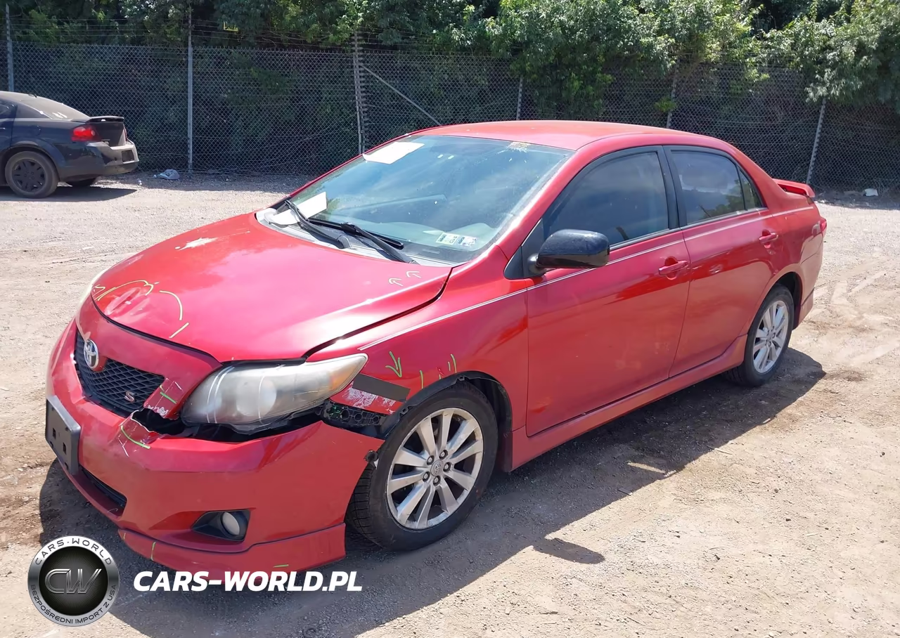 2009 Toyota Corolla S VIN:2T1BU40E29C031009 - 2