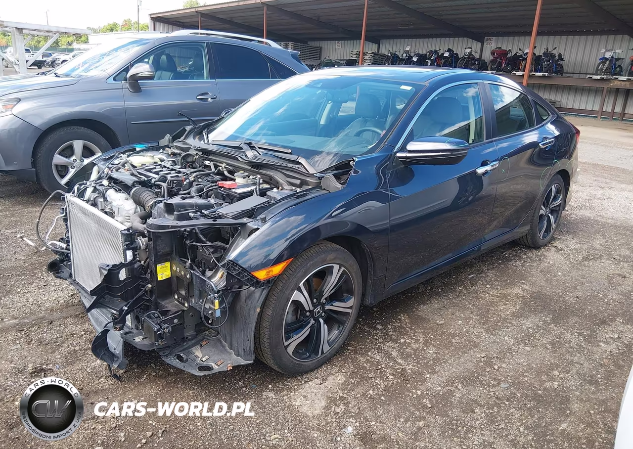 2017 Honda Civic Touring VIN:19XFC1F92HE002283 - 2