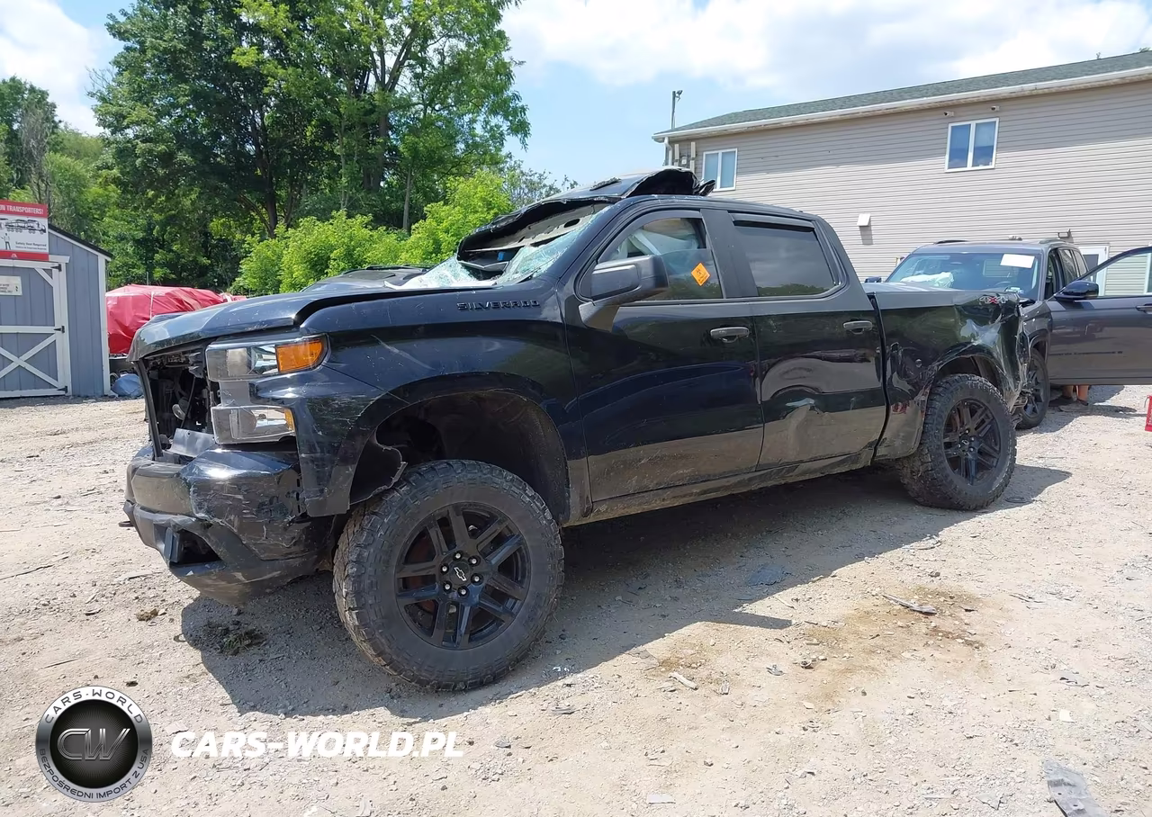 2022 Chevrolet Silverado 1500 Ltd 4Wd Short Bed Custom VIN:1GCPYBEK1NZ127050 - 2