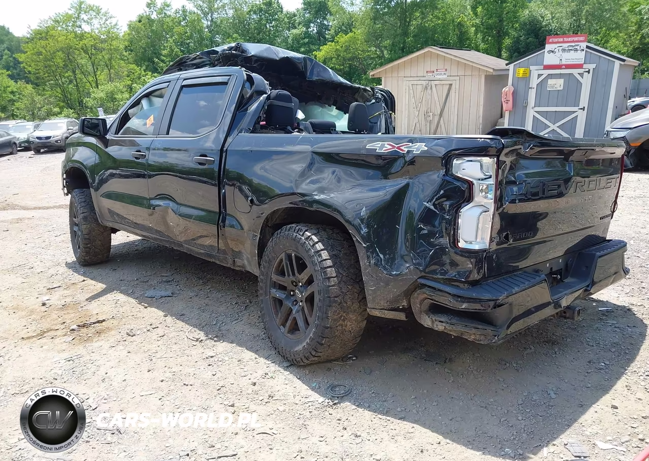 2022 Chevrolet Silverado 1500 Ltd 4Wd Short Bed Custom VIN:1GCPYBEK1NZ127050 - 3