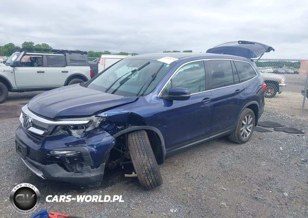2019 Honda Pilot Ex VIN:5FNYF6H35KB098515 - 2
