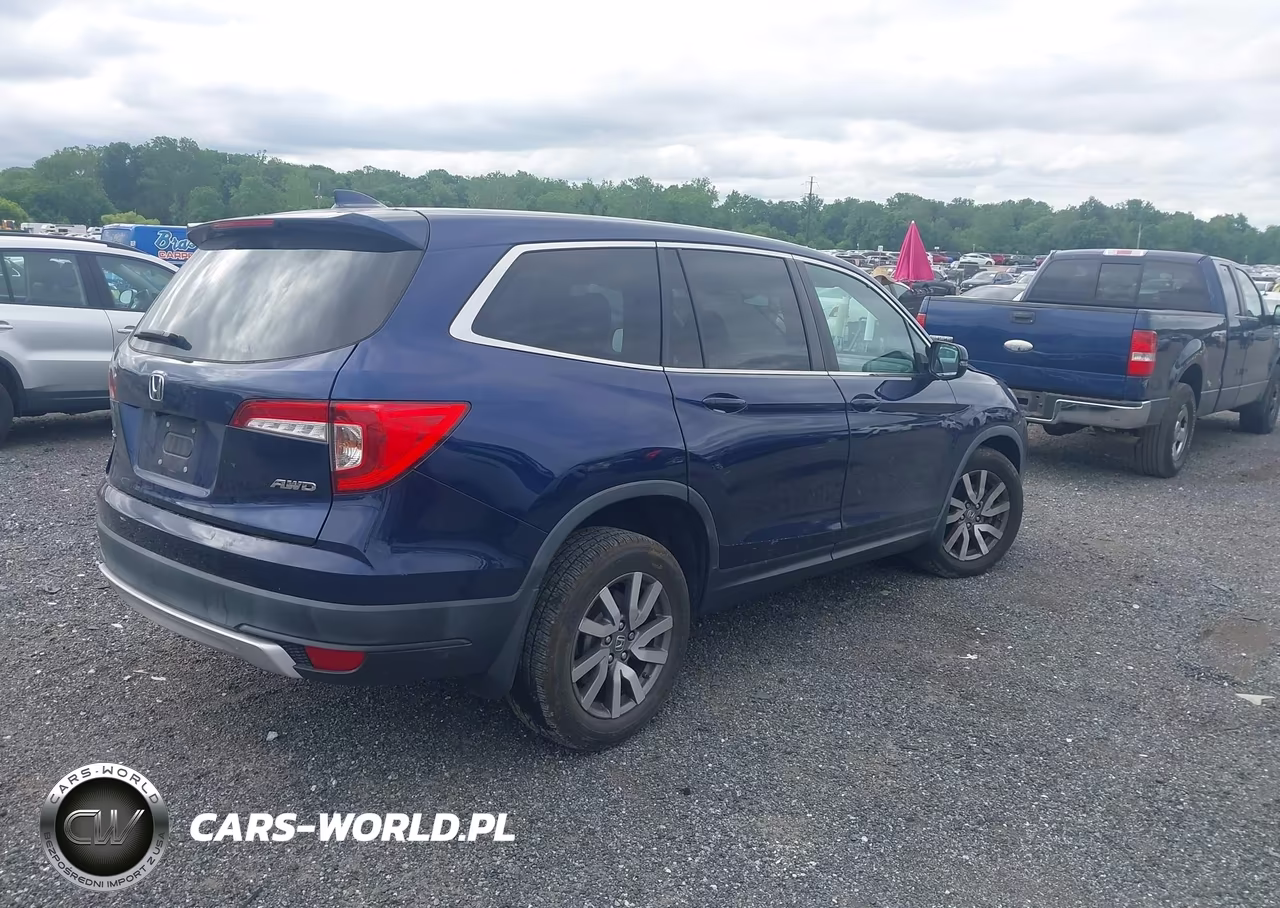 2019 Honda Pilot Ex VIN:5FNYF6H35KB098515 - 4