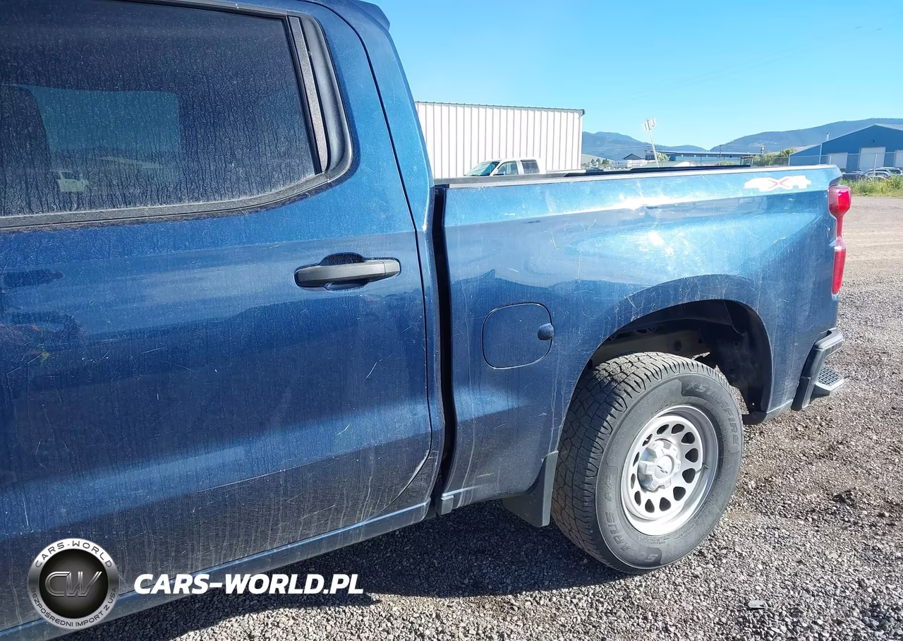 2023 Chevrolet Silverado 1500 4Wd Short Bed Wt VIN:1GCUDAED9PZ229385 - 6