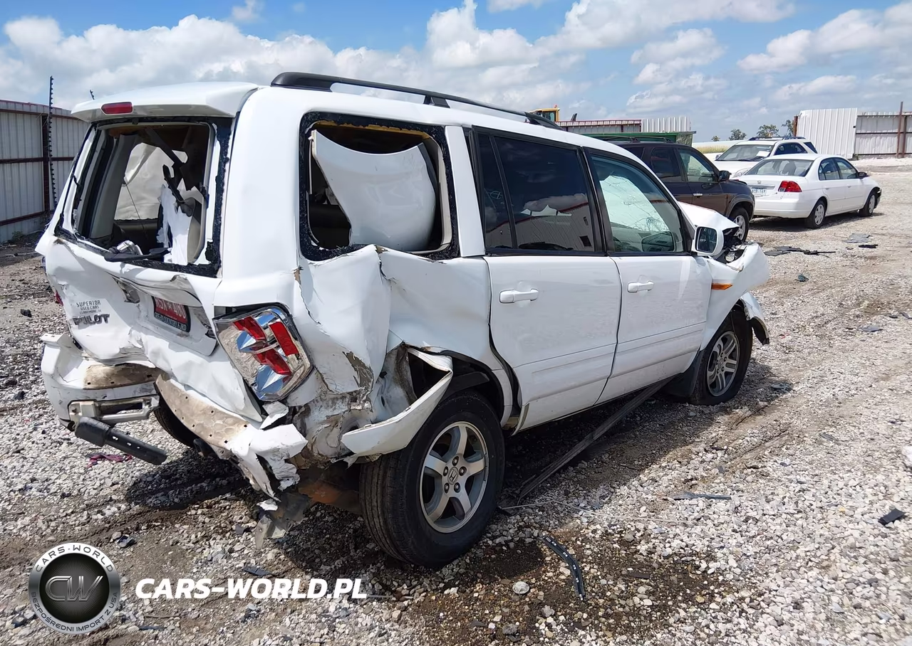 2006 Honda Pilot Ex-L VIN:5FNYF28606B002234 - 4