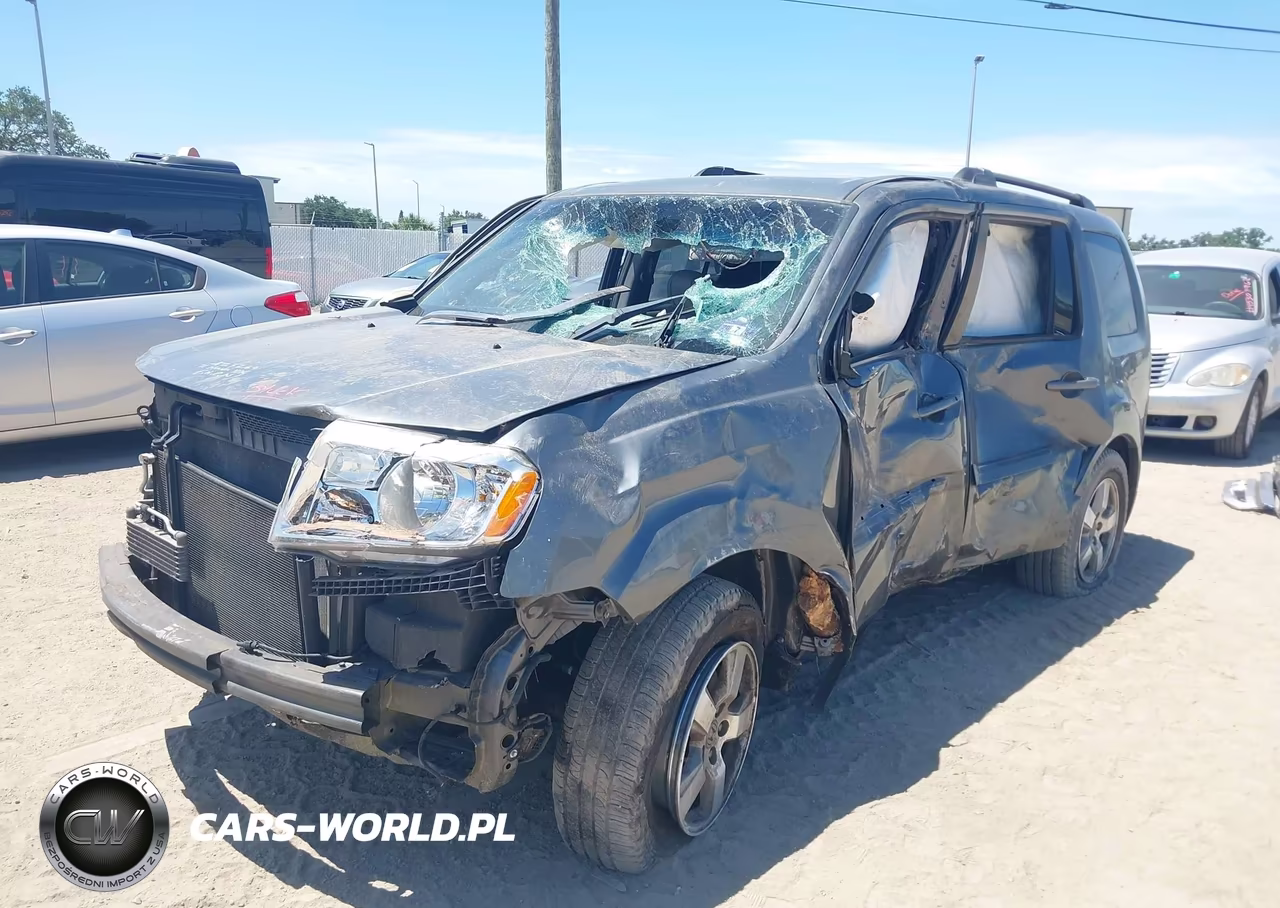 2011 Honda Pilot Ex-L VIN:5FNYF4H6XBB089467 - 2