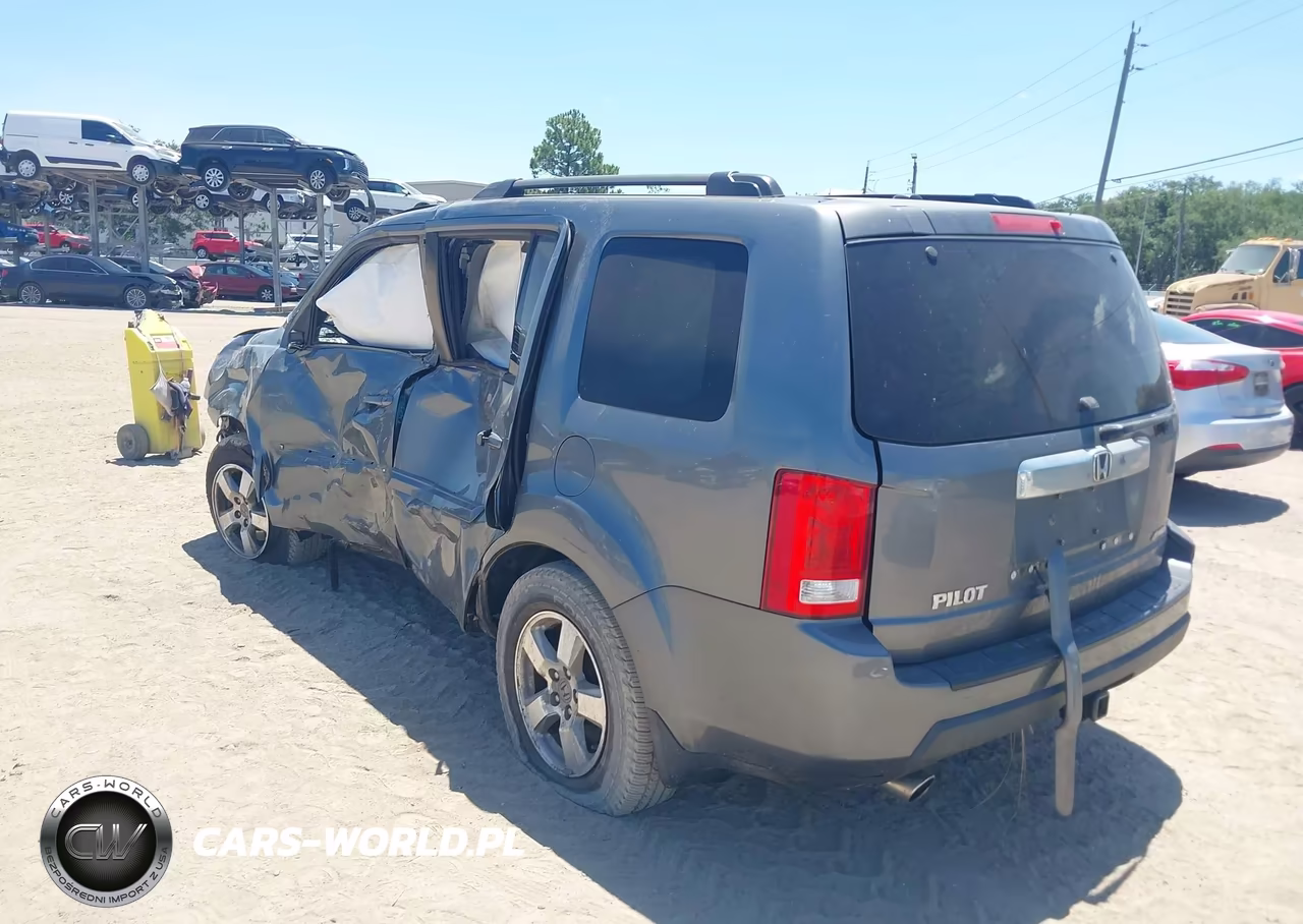 2011 Honda Pilot Ex-L VIN:5FNYF4H6XBB089467 - 3