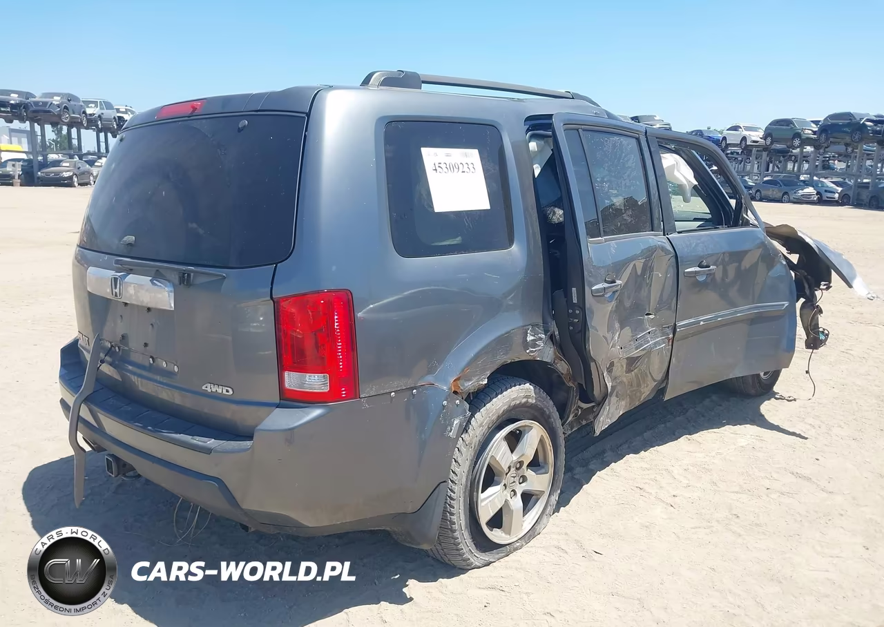 2011 Honda Pilot Ex-L VIN:5FNYF4H6XBB089467 - 4