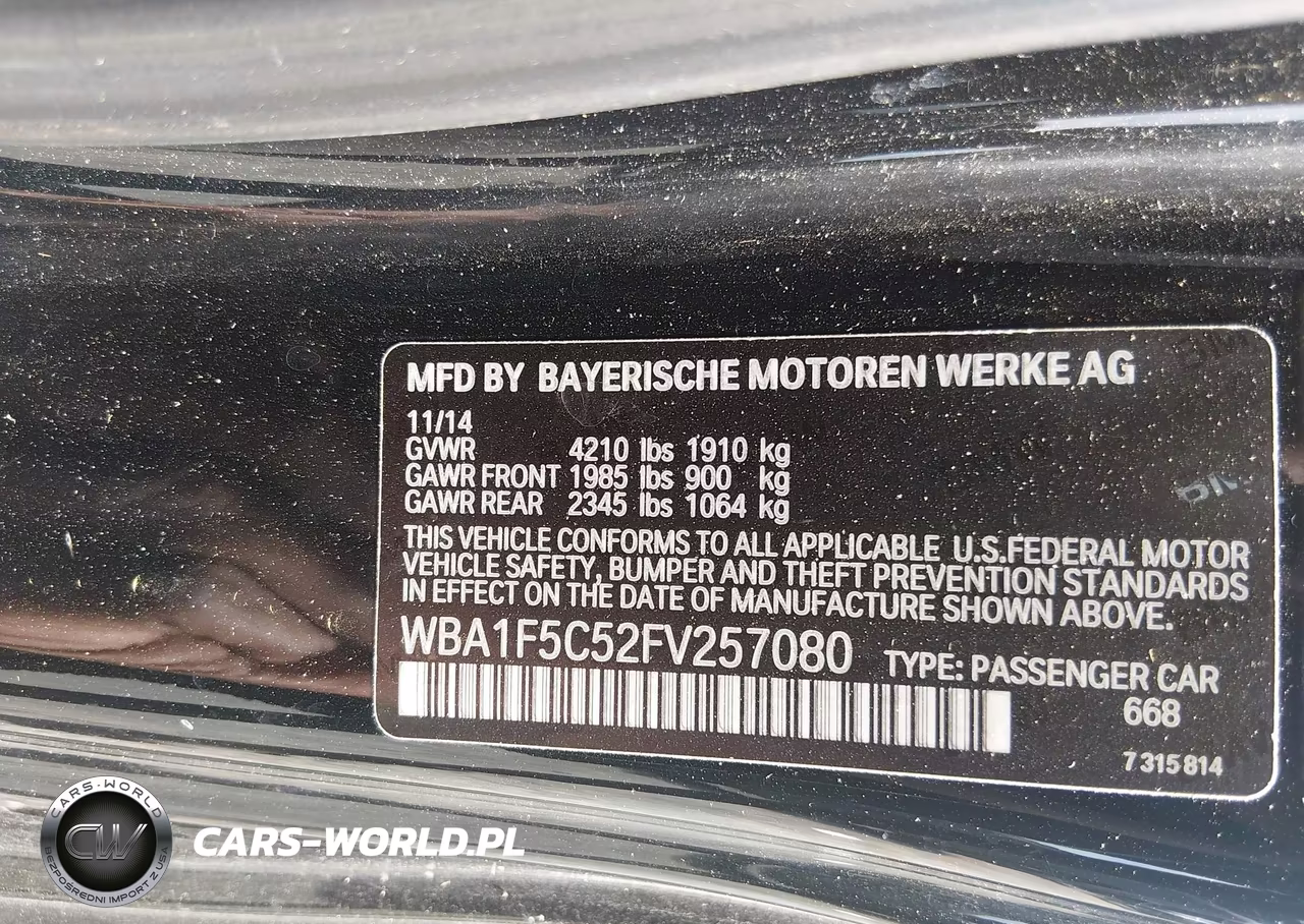 2015 BMW 228I VIN:WBA1F5C52FV257080 - 9