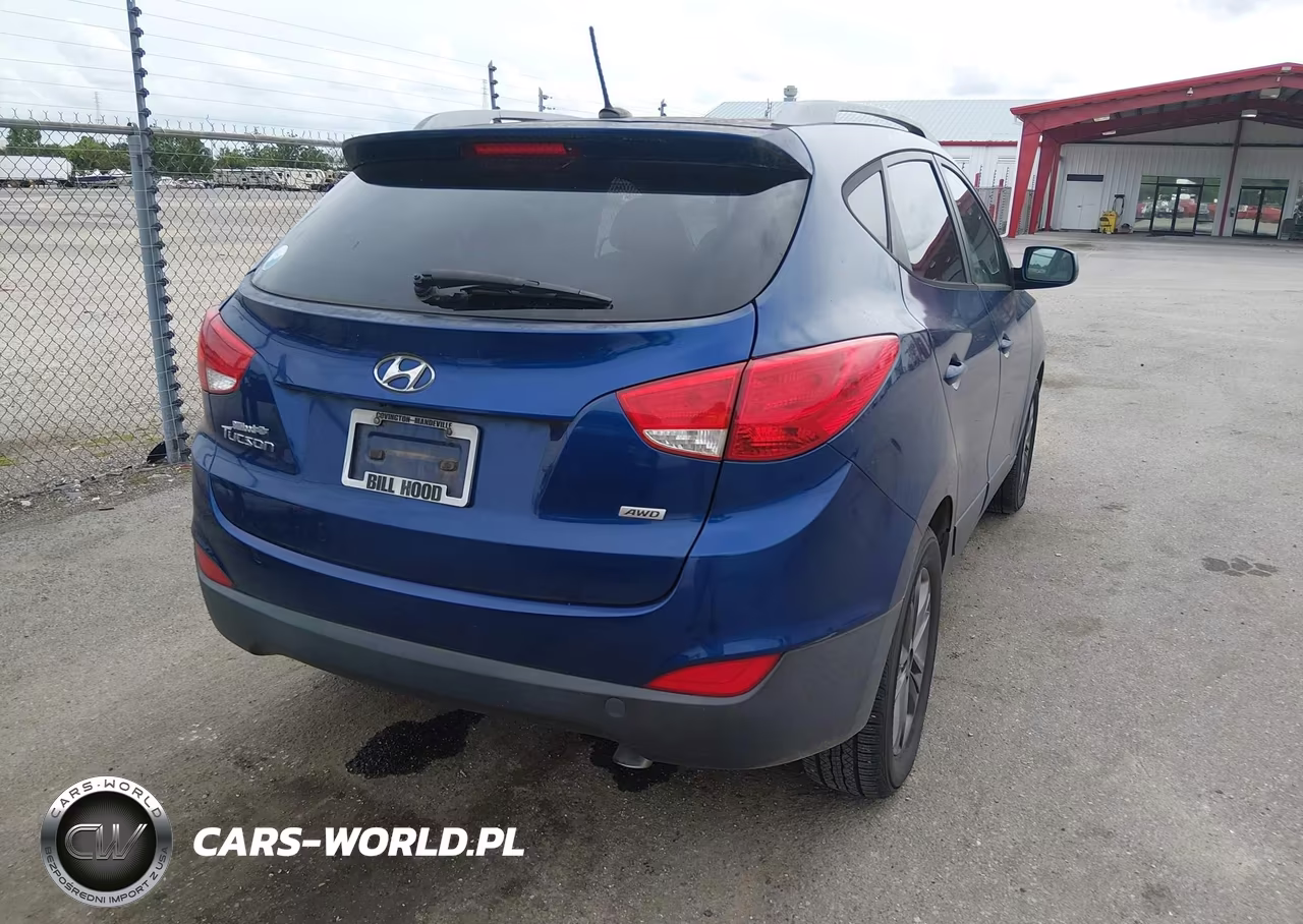 2014 Hyundai Tucson Se VIN:KM8JUCAG7EU895326 - 4