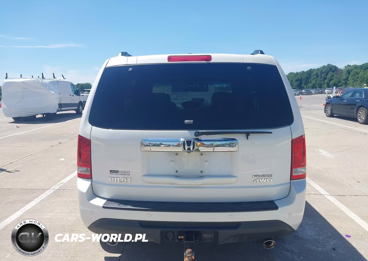 2014 Honda Pilot Touring VIN:5FNYF4H9XEB005615 - 16