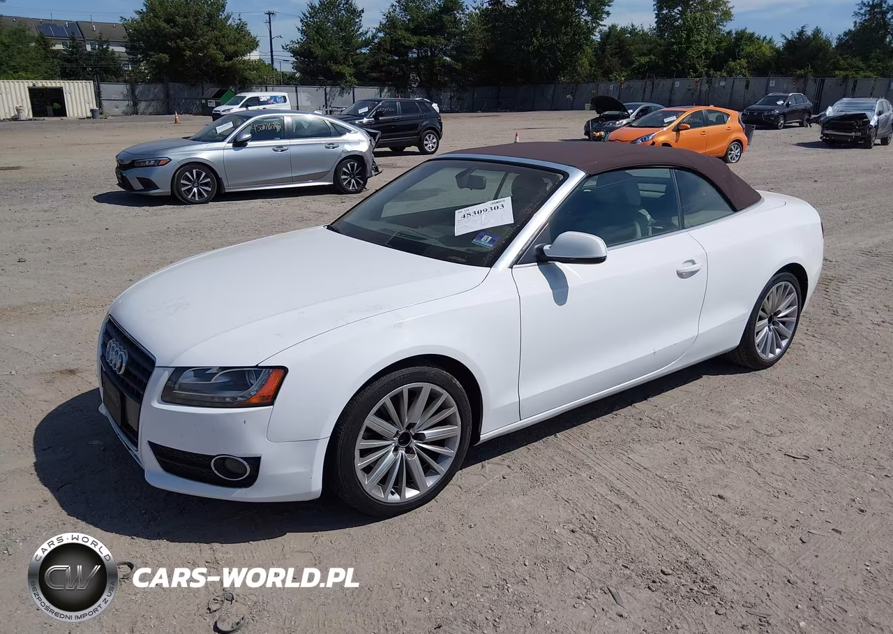 2010 Audi A5 2.0T Premium VIN:WAUJFAFH7AN025419 - 2