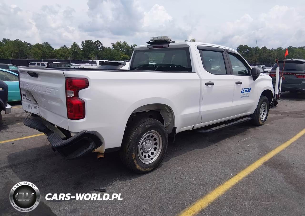 2022 Chevrolet Silverado 1500 2Wd Standard Bed Wt VIN:3GCPAAEK3NG637608 - 4